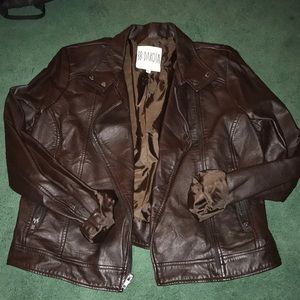 Women’s Faux Leather Jacket